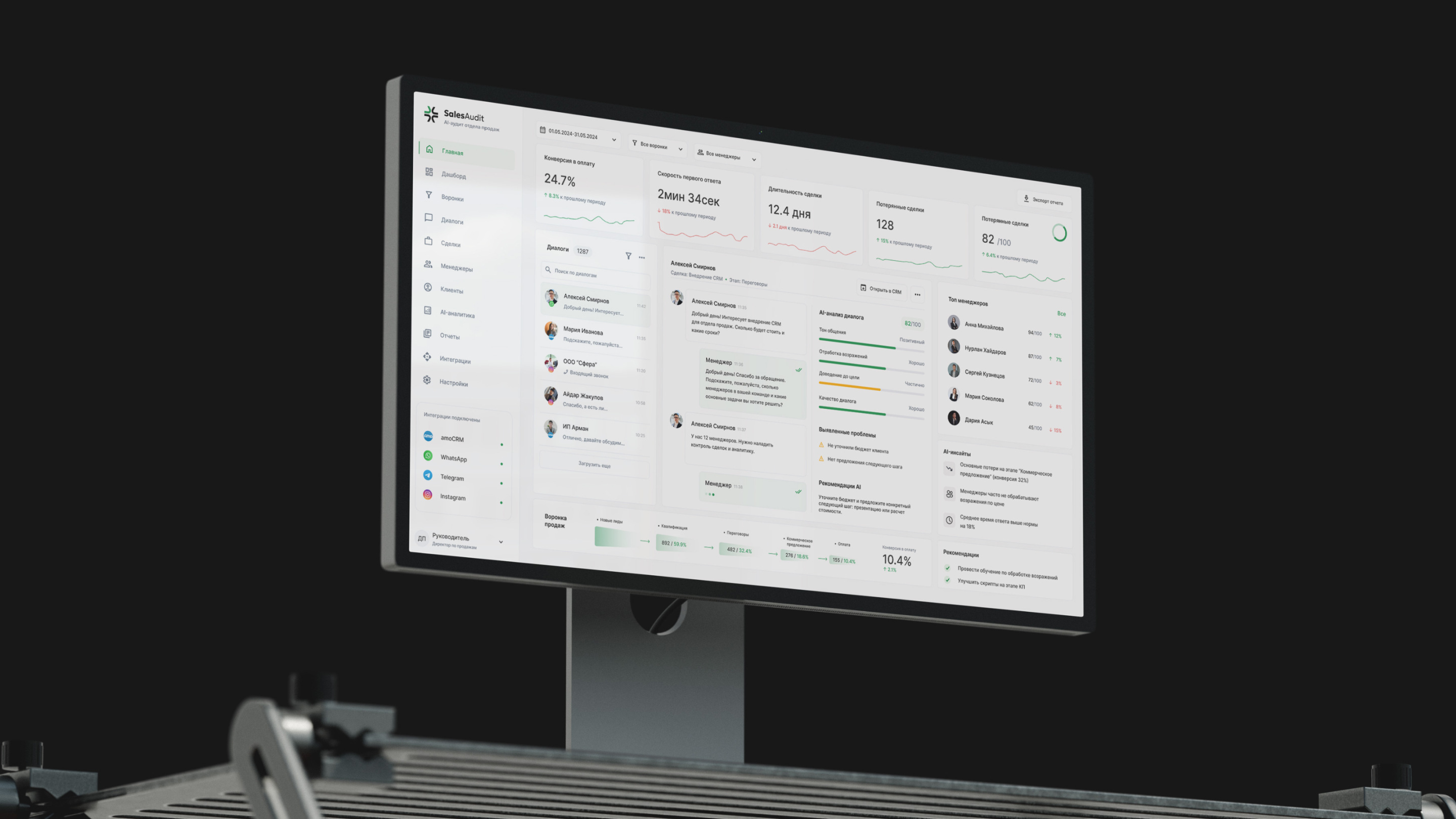 Sales Audit — портфолио BrainTeam